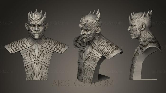 Busts of heroes and monsters (BUSTH_0242) 3D model for CNC machine